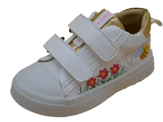 Sneaker_white_Gold