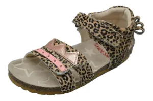 Bio_sandaal_leopard_Pink