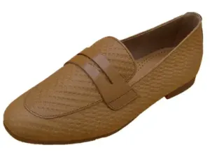 Flechtino_Foulardcalf_Cognac